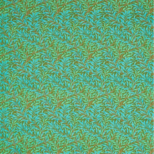 William Morris: Willow Bough 226841 Olive / Turquoise