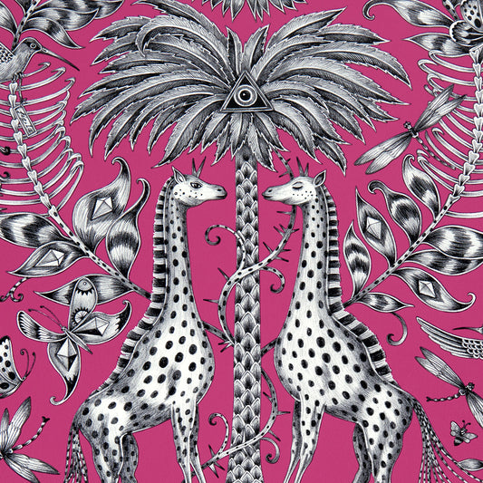 Clarke & Clarke: Kruger Print F1111/04.CAC.0 Magenta