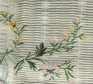 Old World Weavers for Scalamandre: Broche Orleans SB 0001 9326 Multi On White