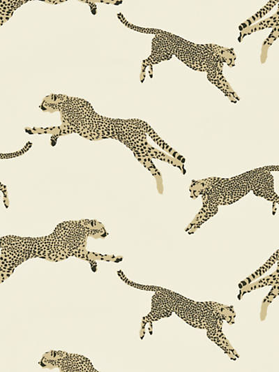 Scalamandre: Leaping Cheetah Cotton Print SC 0001 16634 Dune