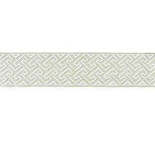 Scalamandre: Labyrinth Embroidered Tape SC 0001 T3319 Sand