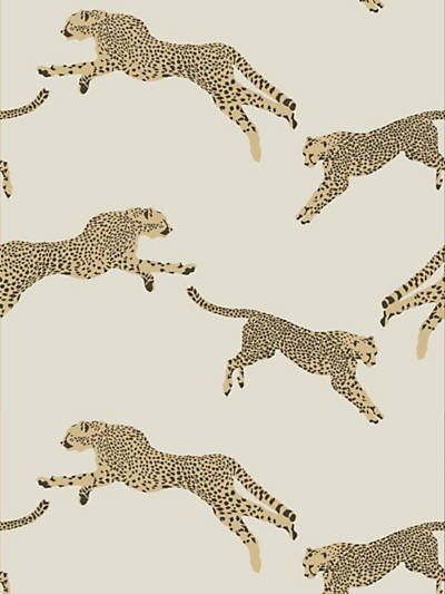 Scalamandre: Leaping Cheetah SC 0001 WP88449 Dune