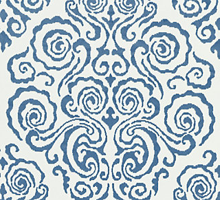 Scalamandre: Cirrus Velvet Demask SC 0002 27219 Morning Glory