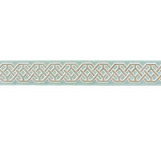 Scalamandre: Beaufort Velvet Tape SC 0002 T3322 Aquamarine
