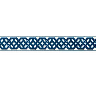 Scalamandre: Beaufort Velvet Tape SC 0003 T3322 Porcelain