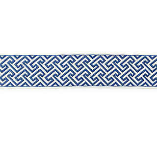 Scalamandre: Labyrinth Embroidered Tape SC 0004 T3319  Porcelain