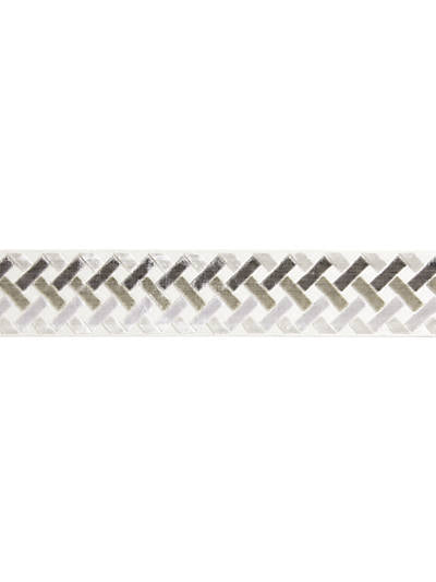 Scalamandre: Parquet Velvet Tape SC 0005 T3326 Flagstone