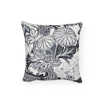 Schumacher: Chiang Mai Dragon 18" Pillow SO17327604 Smoke