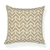 Schumacher: Chevron 18" I/O Pillow SO17669004 Marine
