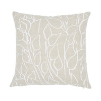 Schumacher: Solandra Vine 18" Pillow SO17870304 Natural