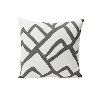 Schumacher: Zimba 18" Pillow SO264433004 Charcoal