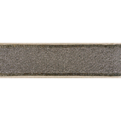 Kravet: Luxe Bead Tape T30836.821.0 Graphite
