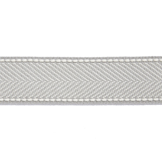 Scalamandre: Montauk Herringbone Tape SC 0005 T3285 Silver Grey