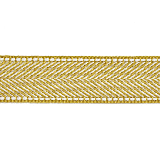 Scalamandre: Montauk Herringbone Tape SC 0007 T3285 Brass