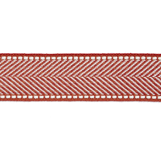 Scalamandre: Montauk Herringbone Tape SC 0008 T3285 Coral