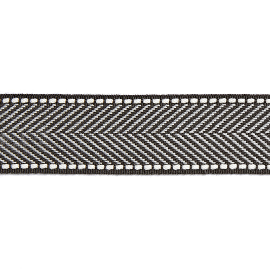 Scalamandre: Montauk Herringbone Tape SC 0010 T3285 Charcoal