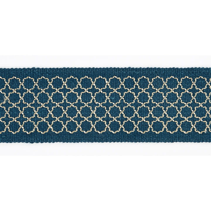 Scalamandre: Seville Embroidered Tape SC 0003 T3289 Peacock