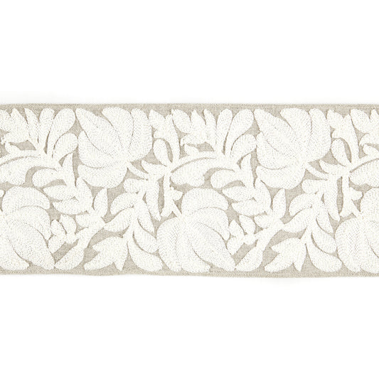 Scalamandre: Coventry Embroidered Tape SC 0001 T3296 Flax