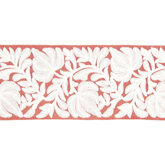 Scalamandre: Coventry Embroidered Tape SC 0004 T3296 Coral