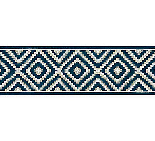 Scalamandre: Medina Embroidered Tape SC 0004 T3306 Indigo