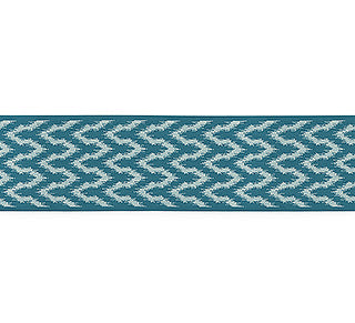 Scalamandre: Seychelles Tape SC 0004 T3309 Turquoise