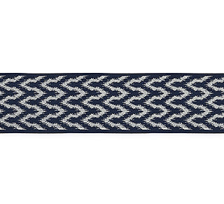 Scalamandre: Seychelles Tape SC 0005 T3309 Indigo