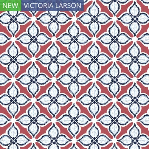 Victoria Larson for Stout: Glimmer WP W03vl-5 Red