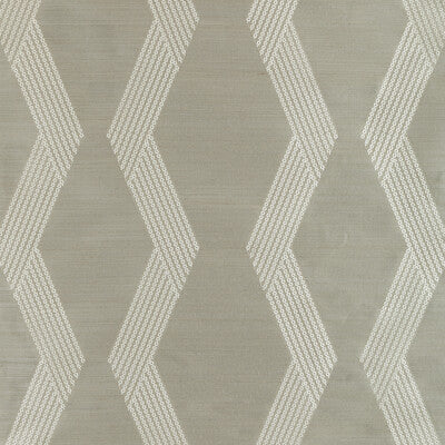 Kravet: Chainlink Emb Sisal WP W3835.11.0 Grey