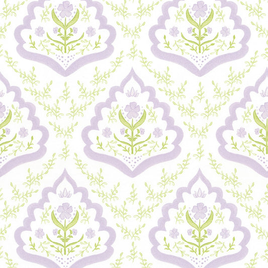 Stout: Floral Paisley WP W7842-4 Lilac