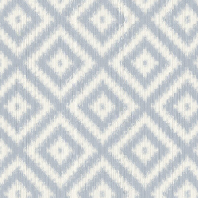 Winfield Thybony for Kravet: Ikat Diamond WP WBP10812.WT.0 Serenity