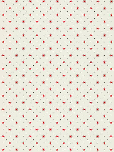 Hinson for Scalamandre: Trixie WHN 000R P1003 Red & Black on White