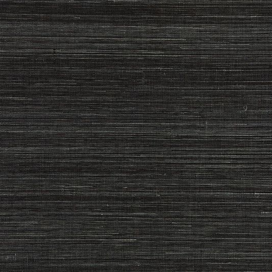 Scalamandre: Shantung Grasscloth SC 0012 WP88347 Black Pepper
