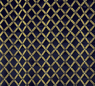 Old World Weavers for Scalamandre: Reale Diamond ZA 2129 REAL Midnight