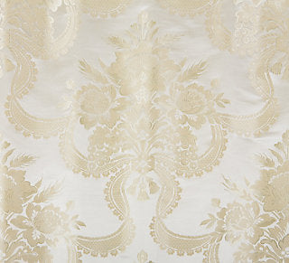 Old World Weavers for Scalamandre: Reale Nastri ZA 2154 RNAS Silk Cream
