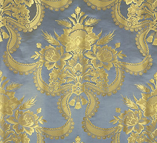 Old World Weavers for Scalamandre: Reale Nastri ZA 2158 RNAS Blue Jay