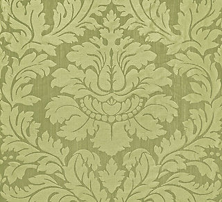 Old World Weavers for Scalamandre: Villa Regina Damask ZA 2163 REGI Pistachio