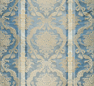 Old World Weavers for Scalamandre: Petrarca Stripe ZA 2193 PTRS Blue Bell