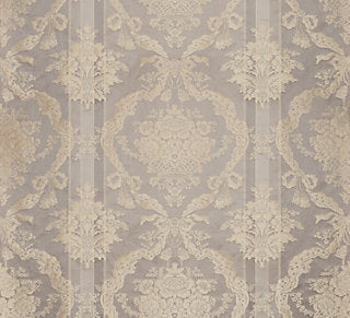 Old World Weavers for Scalamandre: Petrarca Stripe ZA 2196 PTRS Greige Travertine