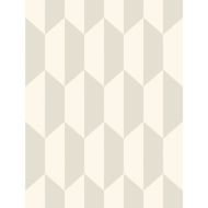 Cole & Son: Tile 105/12052.CS.0 White and Stone