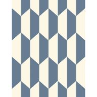 Cole & Son: Tile 105/12054.CS.0 Blue and White