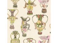 Cole & Son WP: Ardmore Khulu Vases 109/12057.CS.0 Cream & Multi