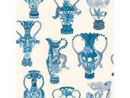 Cole & Son WP: Ardmore Khulu Vases 109/12059.CS.0 Blue & White
