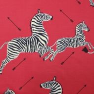 Scalamandre: Zebras SC 0001 16496M Masai Red