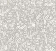 Scalamandre: Tulia Linen Print SC 0003 16605 French Grey