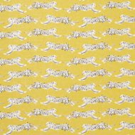 Schumacher: Leaping Leopards 177740 Yellow