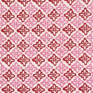 Molly Mahon for Schumacher: Pattee Hand Block Print 179300 Pink