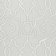 Scalamandre: Damascus Embroidery SC 0003 27073 Pearl Grey