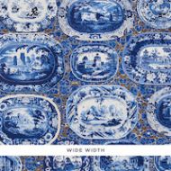 Schumacher: Plates & Platters WP 5010410 Blue