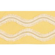 Schumacher: Ogee Embroidered Tape 74333 Yellow