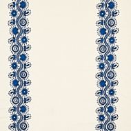 Schumacher: Theodora Embroidery 80741 Blue